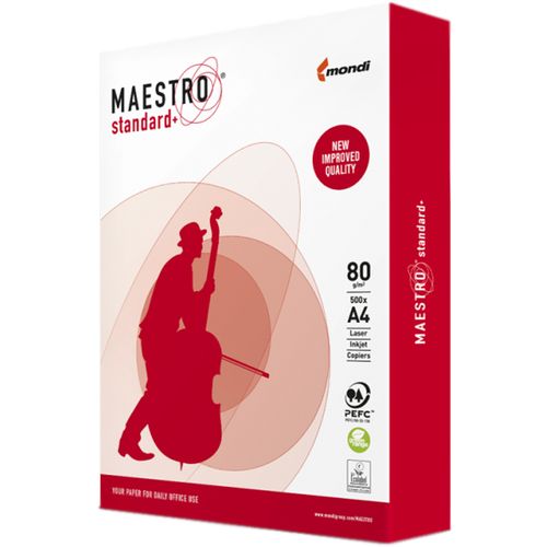 Fotokopir papir A4/80g MAESTRO Standard PLUS slika 1