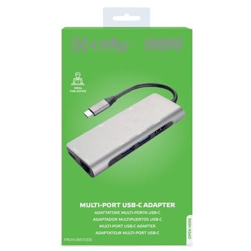 CELLY Multi USB-C adapter PROHUBEVODS slika 4