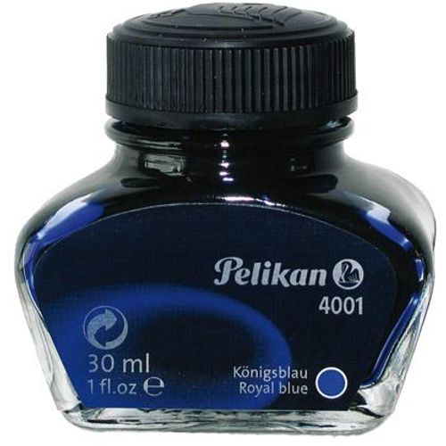 Tinta za nalivpero Pelikan, 4001, 30 ml, plava slika 1