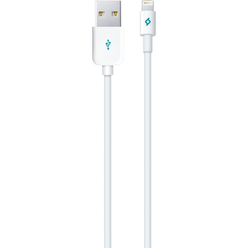 Ttec Kabel - MFi (Apple license) - Lightning to USB (1,20m) - White slika 1