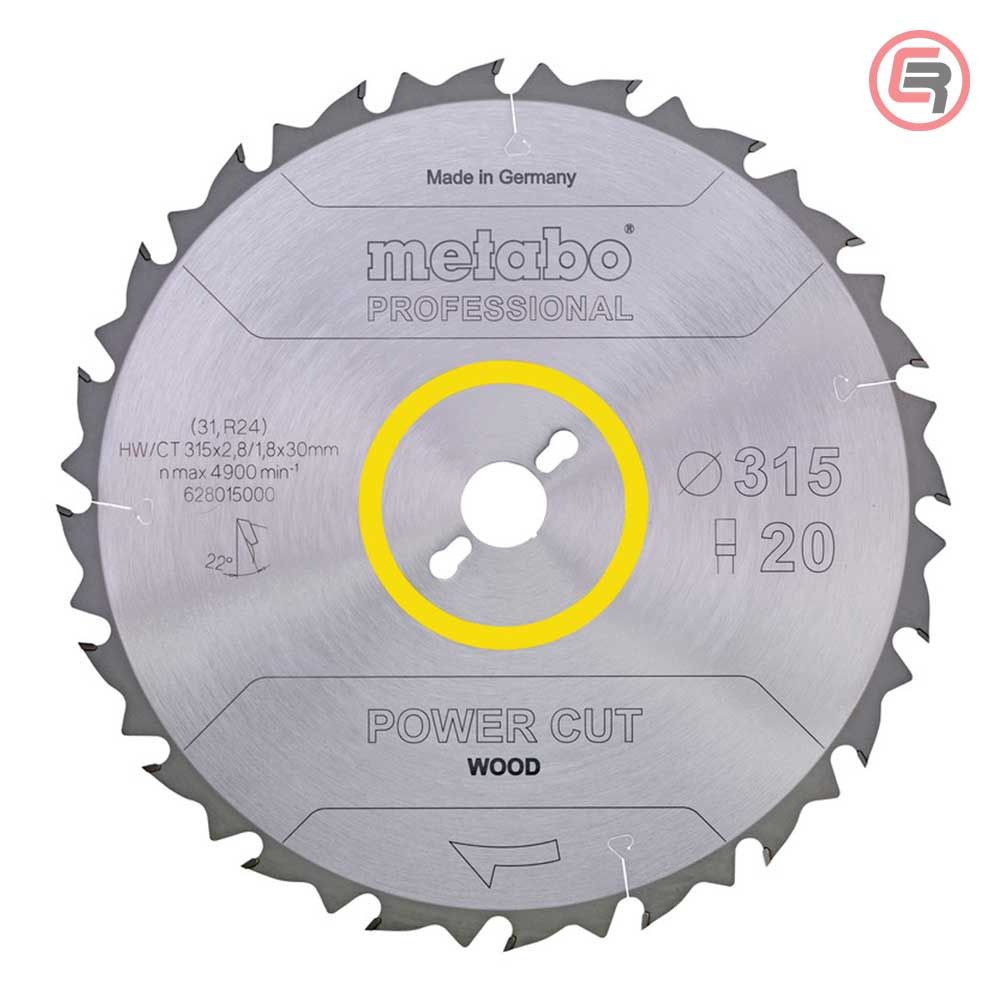 Metabo List Kružne Pile 216 × 2,4 / 1,8 × 30 / Z = 20 Power Cut Wood Professional – 628230000 slika 1