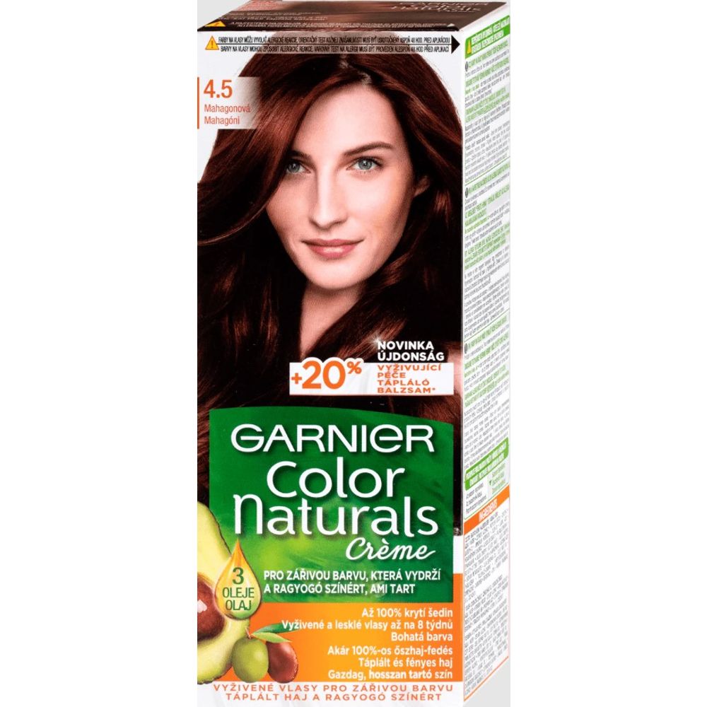 Garnier Color Naturals 4.5 Farba za kosu Dark Mahogany slika 1