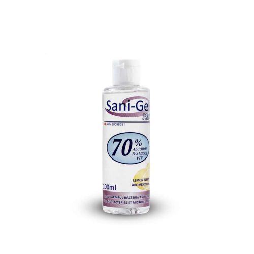 SANI GEL SA 70% ALKOHOLA ZA PRANJE  I NEGU RUKU 100ML slika 1