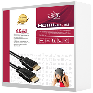 ZED electronic HDMI 2.0 kabel HDMI-4K/15