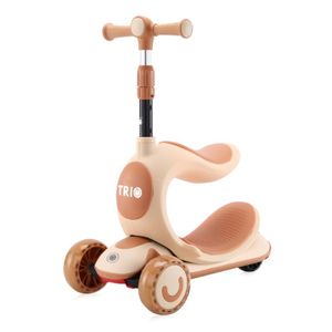 Lorelli Romobil sa svjetlećim točkovima Trio 2U1, Beige