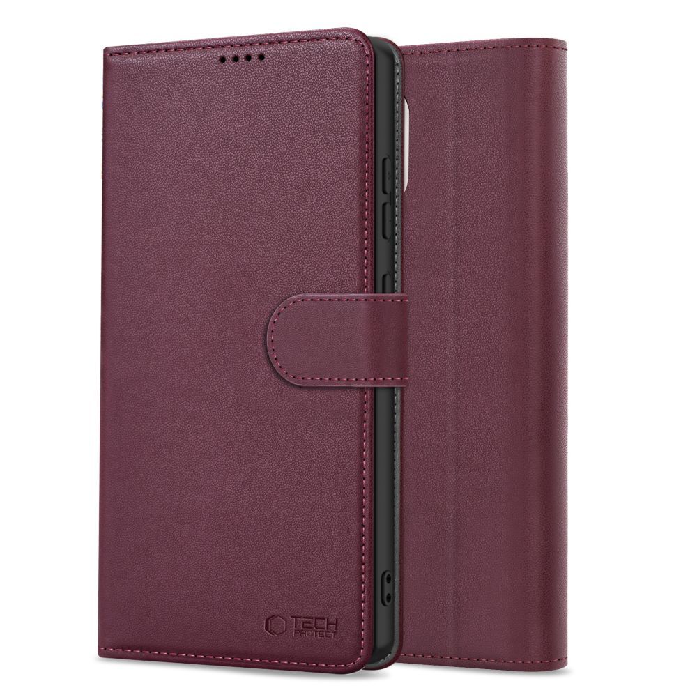 TECH-PROTECT WALLET PREKLOPNA FUTROLA ZA SAMSUNG GALAXY A57 5G - mulberry slika 2