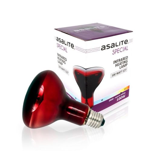 ASALITE IR grijalica E27 G95 100W 2800K slika 1