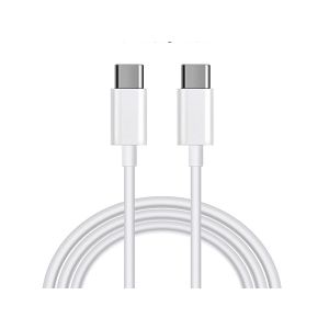 Xwave Kabl USB Tip-C muški na Tip-C muški 1M 5A 5Gbps,65W punjenje,bakar,beli