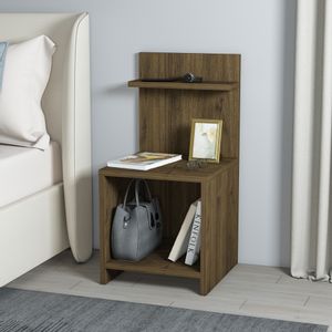 Vıdora - Walnut Walnut Nightstand