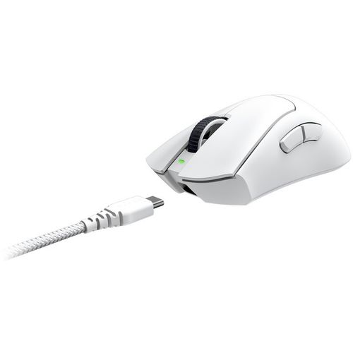 Razer DeathAdder V3 Pro - Ergonomic Wireless Gaming Mouse - EU - White edition slika 3