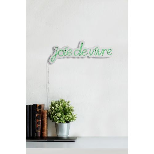 Wallity Ukrasna plastična LED rasvjeta, Joie de Vivre - Green slika 14