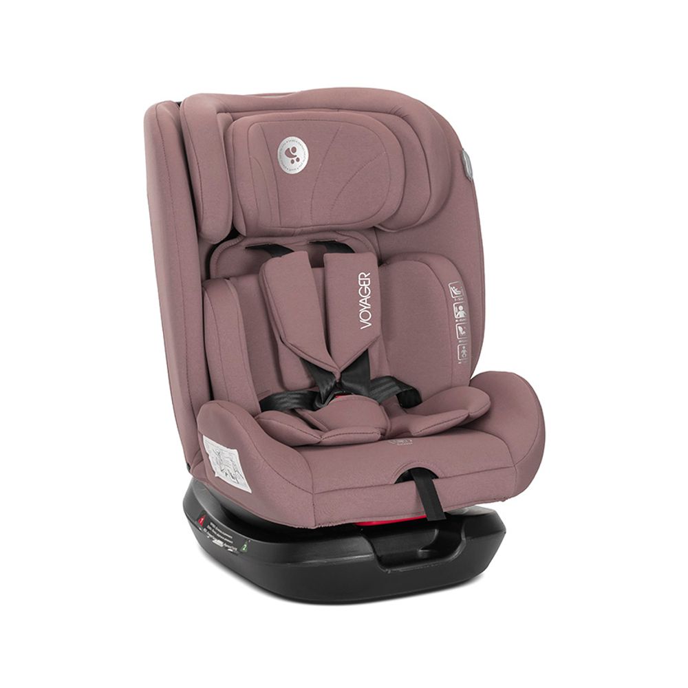 Lorelli Autosjedalica Voyager i-Size 40–150 cm + Jastuk za putovanje, Pink slika 2