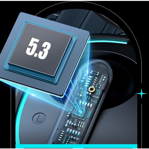 USAMS gaming bežične slušalice XJ13 TWS Bluetooth- uklanjanje buke - crne slika 3