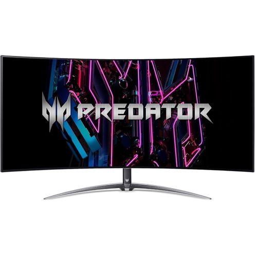 Monitor ACER Predator X45bmiiph 44.5" OLED zakrivljen 21:9 3440x1440 240Hz 0.03ms GtG HDMIx2 DP USB slika 1