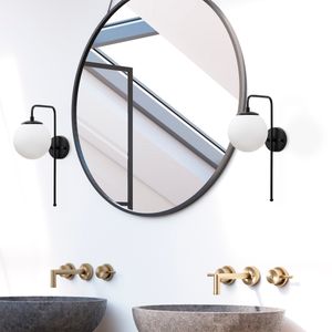 Viran - 10915 Crno-Bijela Zidna Lampa