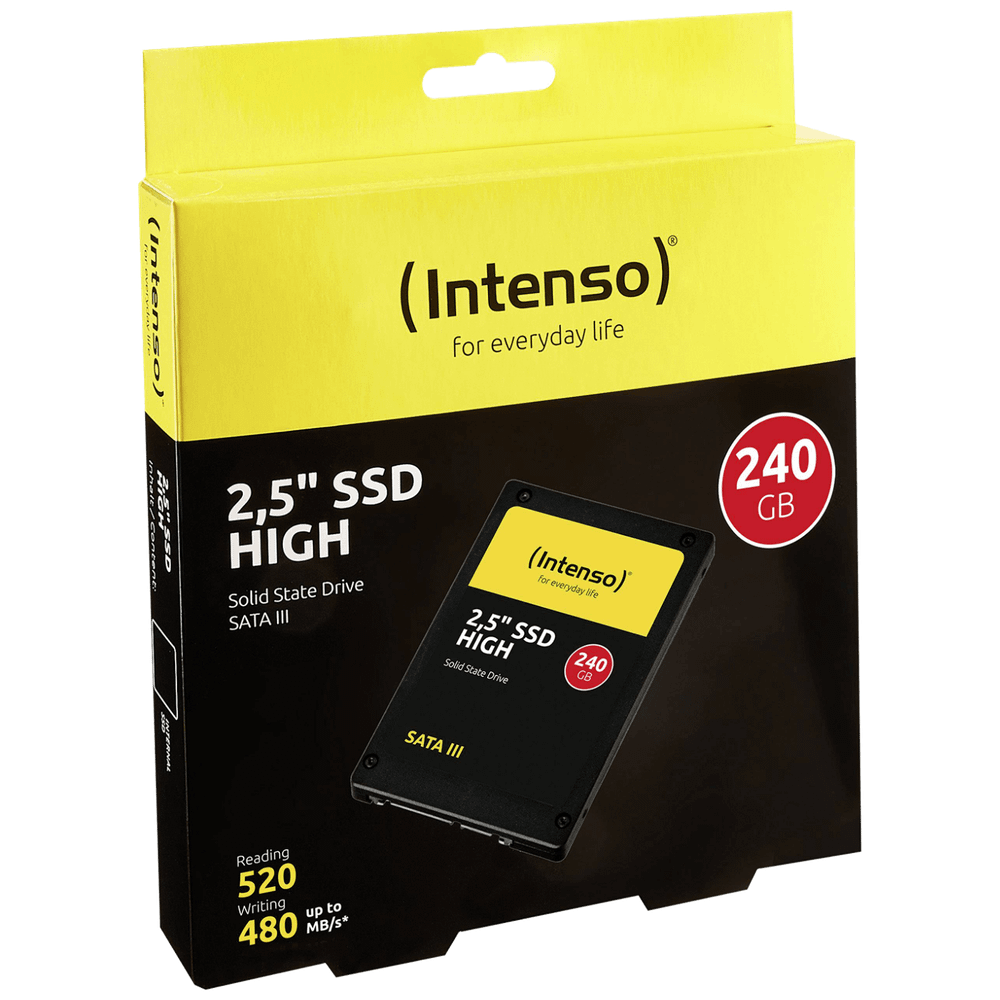 (Intenso) SSD Disk 2.5", kapacitet 240GB, SATA III High - SSD-SATA3-240GB/High slika 1