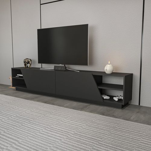 Rhodes - Anthracite Anthracite TV Stand slika 2