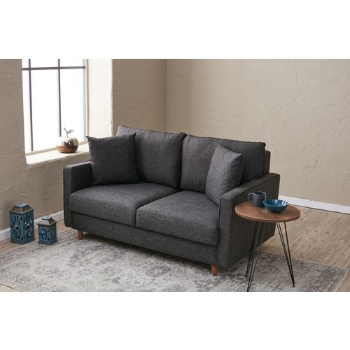 Eva - Anthracite Anthracite 2-Seat Sofa slika 2