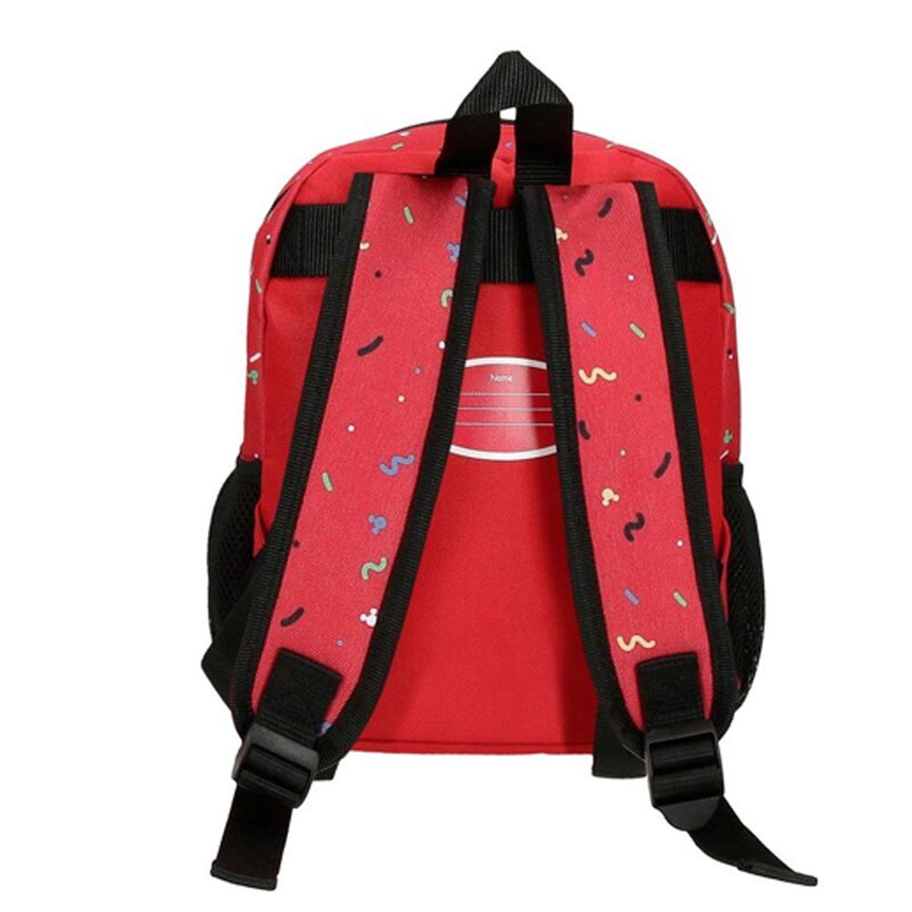 Ranac 28 cm, predškolski Mickey Things, crveni, Disney slika 3