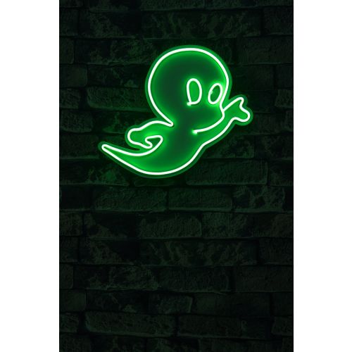 Wallity Ukrasna plastična LED rasvjeta, Casper The Friendly Ghost - Green slika 10