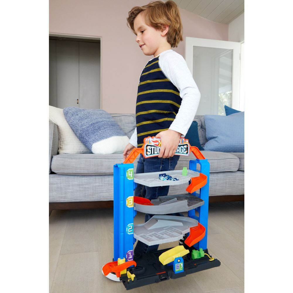 Hot Wheels City Stunt Garaža za autiće slika 9