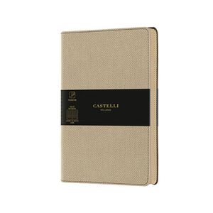 Castelli Notes A6 dikto, Harris Desert sand, bež