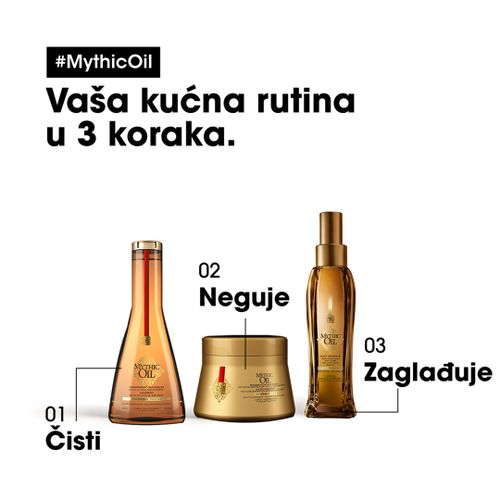 Loreal Professionnel Paris Mythic Oil maska za debelu vlas 200ml slika 3