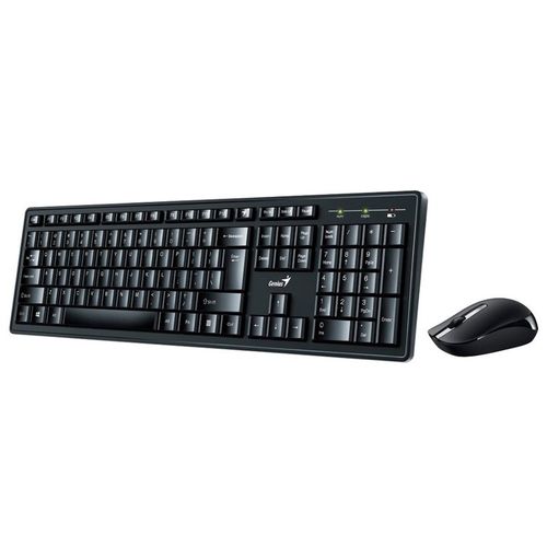 Genius Smart KM-8200 US 2u1 bežični komplet tastatura+miš crni slika 1