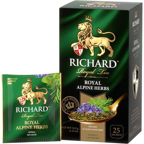 RICHARD Royal Alpine Herbs – Čaj od alpskih biljaka 25 X 1,3g 111374 slika 2