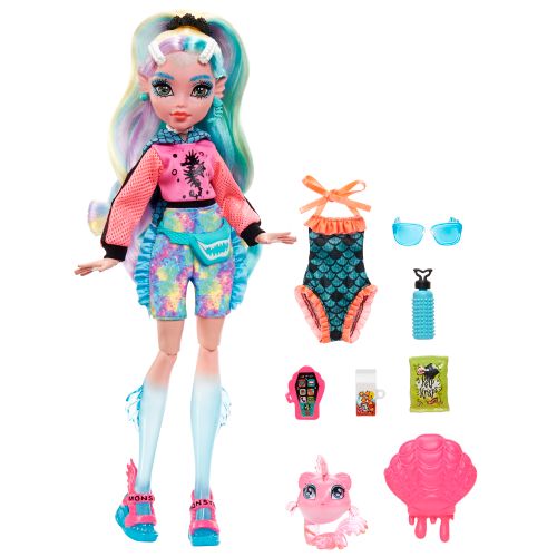 Monster High Lagoona Lutka - Morska Čudovišna Stilizacija slika 1