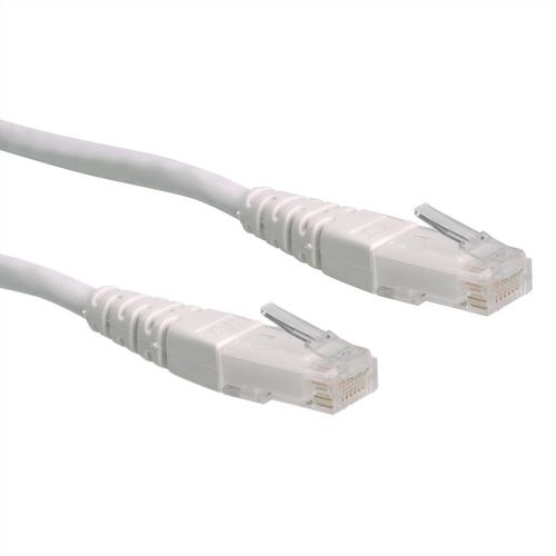 Secomp Roline UTP PatchCord Cat6, beli, 5m slika 1