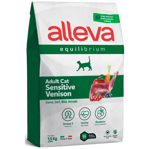 Alleva Equilibrium Cat Adult Sensitive Venison 10 kg slika 1