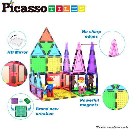 Picasso Tiles set s kockicama 63 kom slika 8