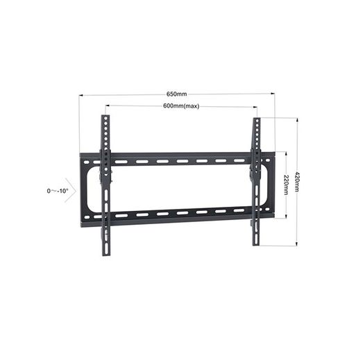 Xstand TILT 37-75 Nosač za TV/nagib 0-10/VESA 600x400/50kg/2.5cm od zida slika 1