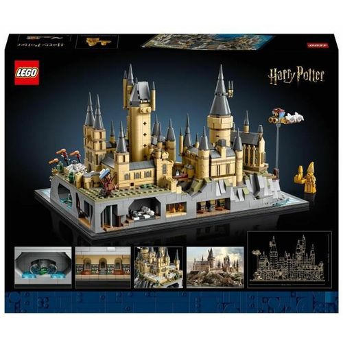 Playset Lego Harry Potter 76419 Hogwarts Castle and Grounds 2660 Dijelovi slika 2