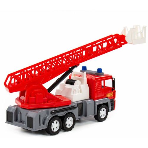 Dječje vatrogasno vozilo s ljestvama na razvlačenje 70cm slika 4