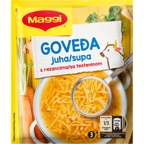 MAGGI Juha Goveđa 37g slika 1