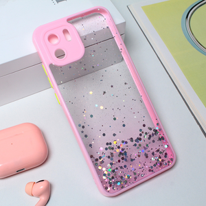 Torbica Frame Glitter za Xiaomi Redmi A1/A2 roze