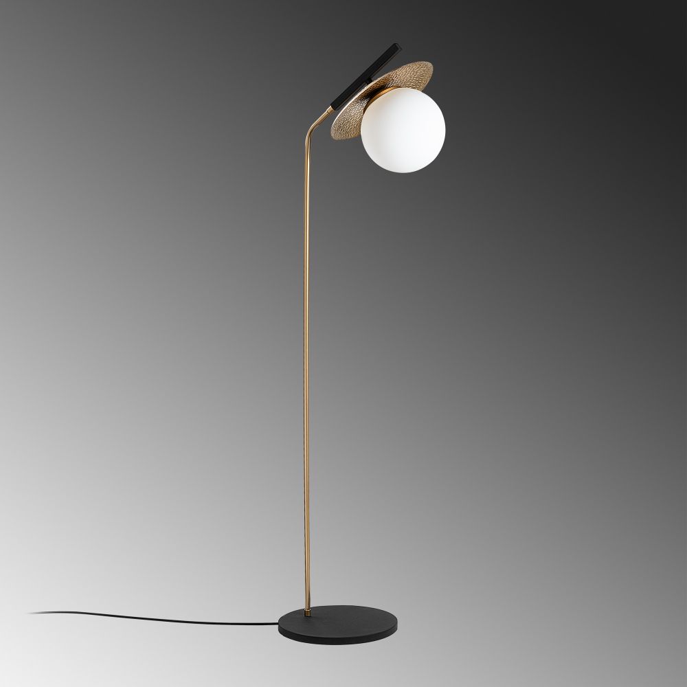 Anemon 13806 - Zlatna Podna Lampa slika 5