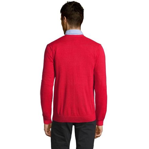 GOLDEN MEN muški džemper na kopčanje - Crvena, XL  slika 4