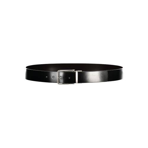 CALVIN KLEIN MEN'S BLACK LEATHER BELT slika 2