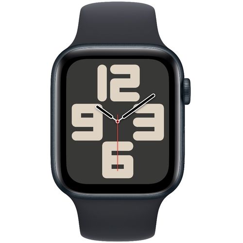 Apple Watch SE 3 GPS (MRE73SE/A) 44mm S/M Midnight with Midnight Sport Band pametni sat slika 2