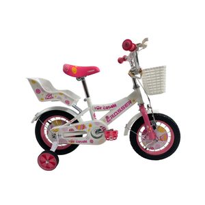 Sporting Machine dečiji bicikl 12" Ice cream belo roze (SM-12102)