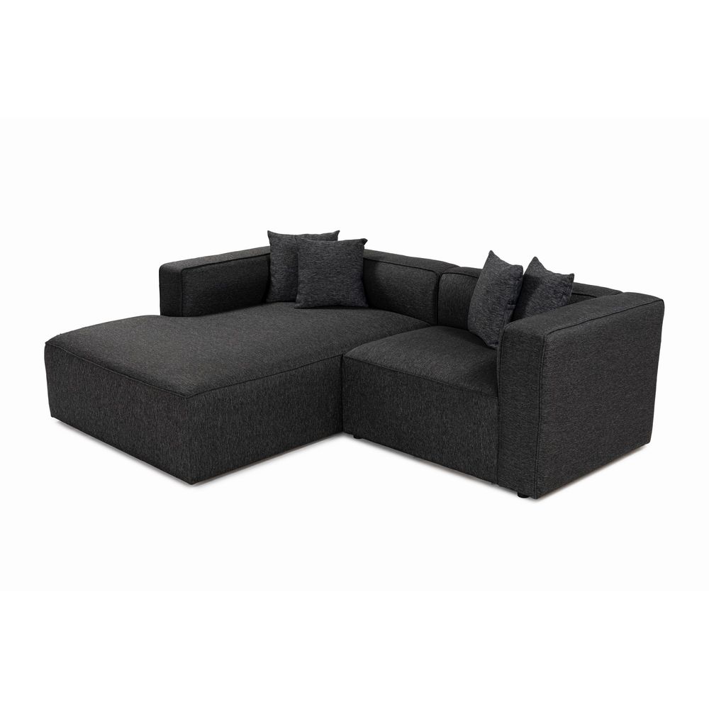 Mora XL Kutna Sofa Desna (L1-CHLRight) - Antracit slika 3