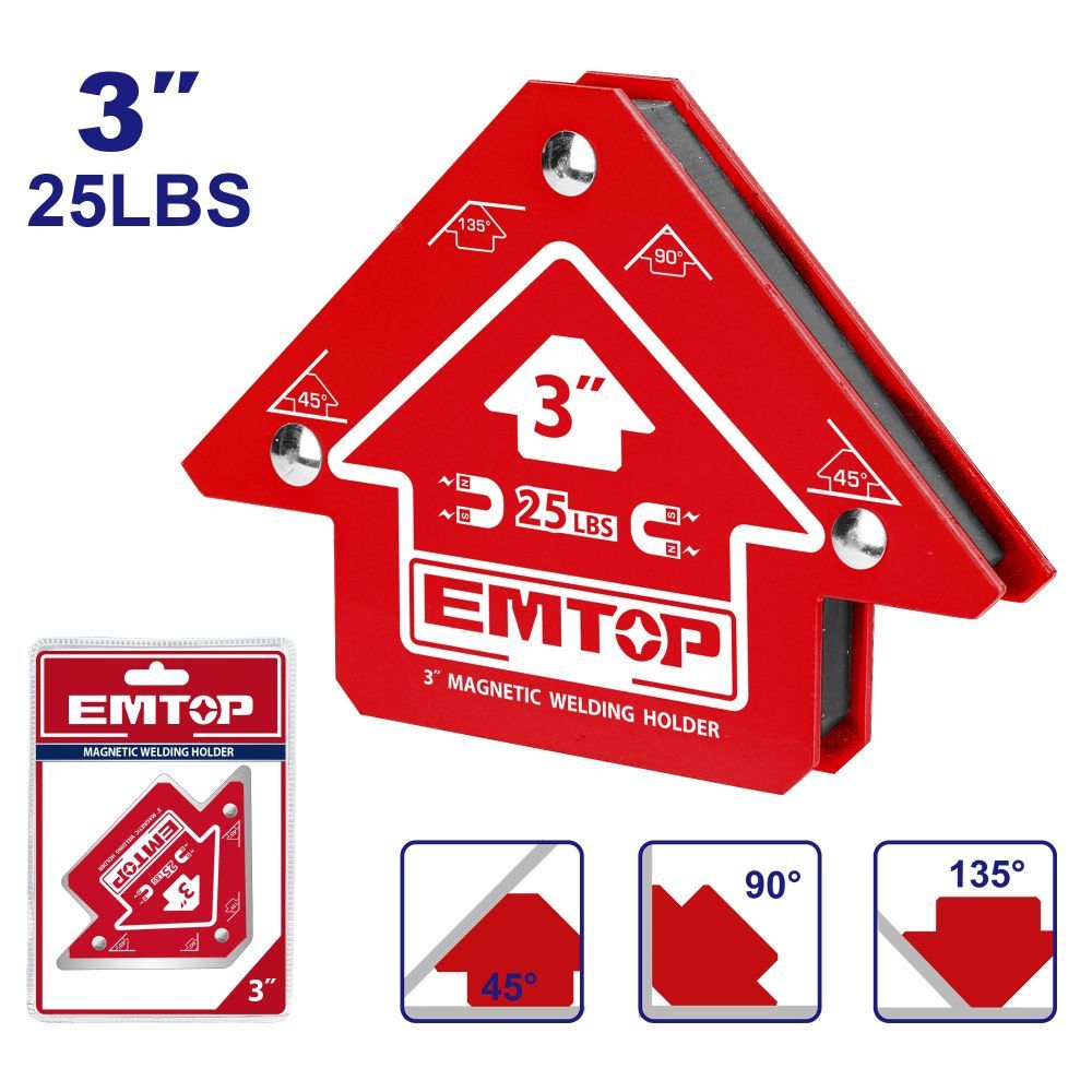 Magnetni držač 3" EMWH25032 Emtop slika 1