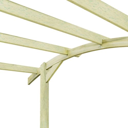 Vrtna pergola od impregnirane borovine 180 x 197 x 210 cm slika 4