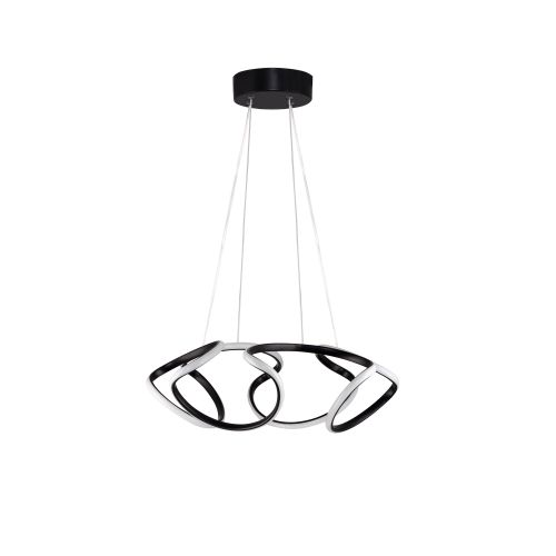 Scorpii Black-Yellow Light Black Chandelier slika 4