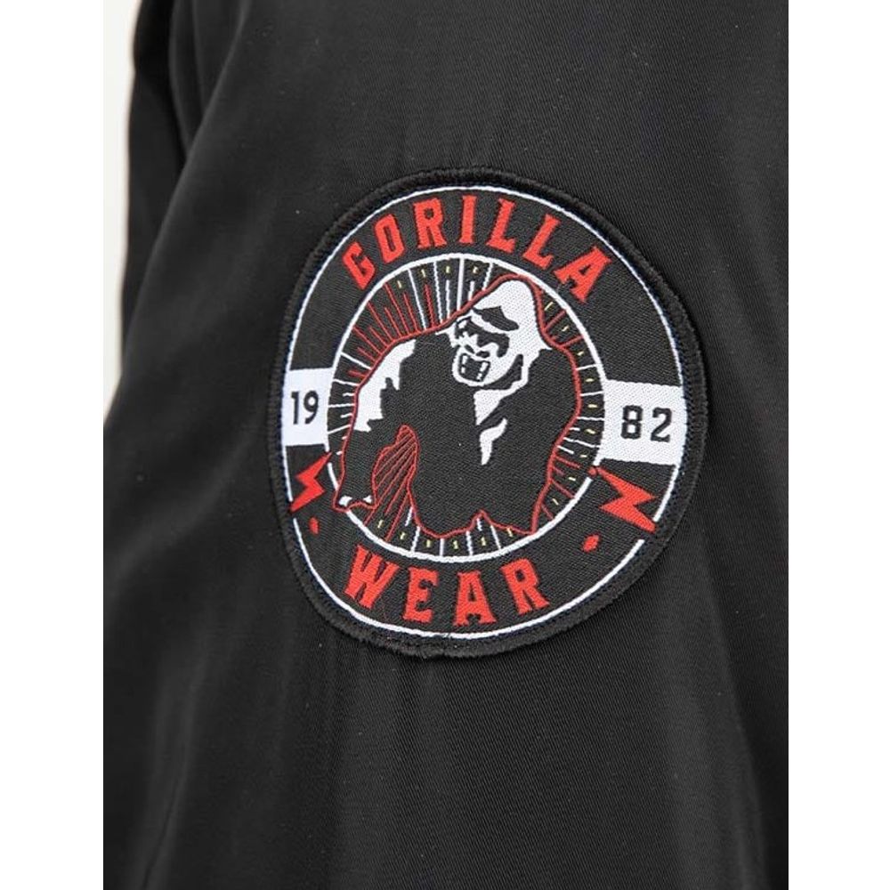 Gorilla Wear COVINGTON Bomber Jakna, Crna slika 5