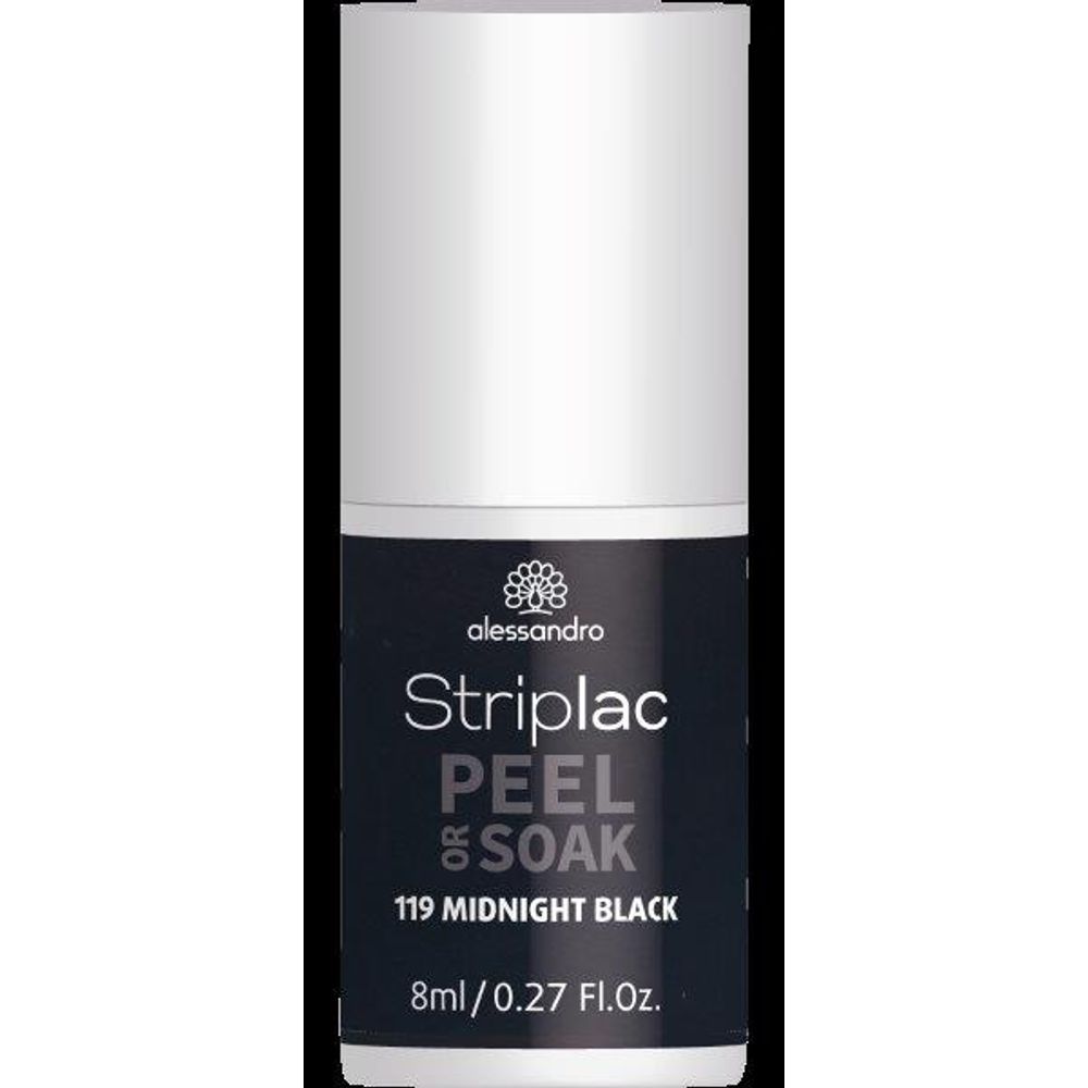 Alessandro Striplac 2.0 PEEL OR SOAK Midnight Black 8 ml —