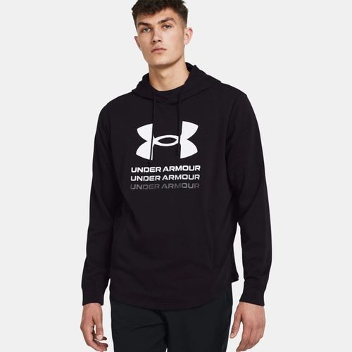 Muški Hoodie Under Armour Rival Terry Crni slika 3